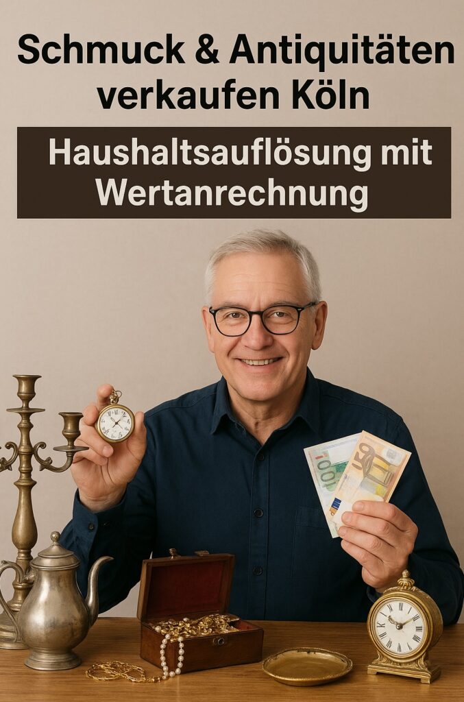 Schmuck- & Antiquitätenankauf in Köln und Bergisch Gladbach